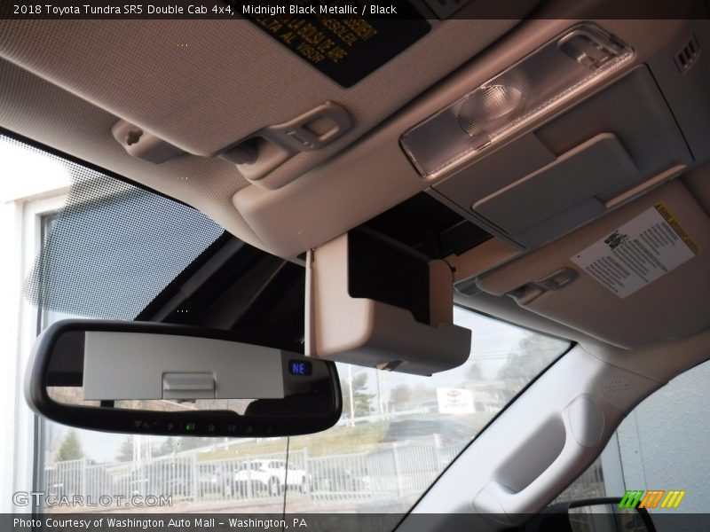 Midnight Black Metallic / Black 2018 Toyota Tundra SR5 Double Cab 4x4