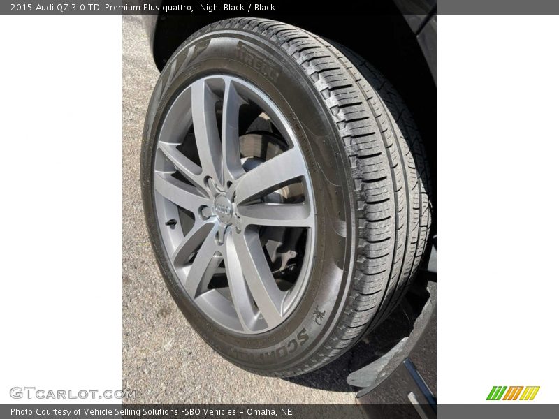 Night Black / Black 2015 Audi Q7 3.0 TDI Premium Plus quattro