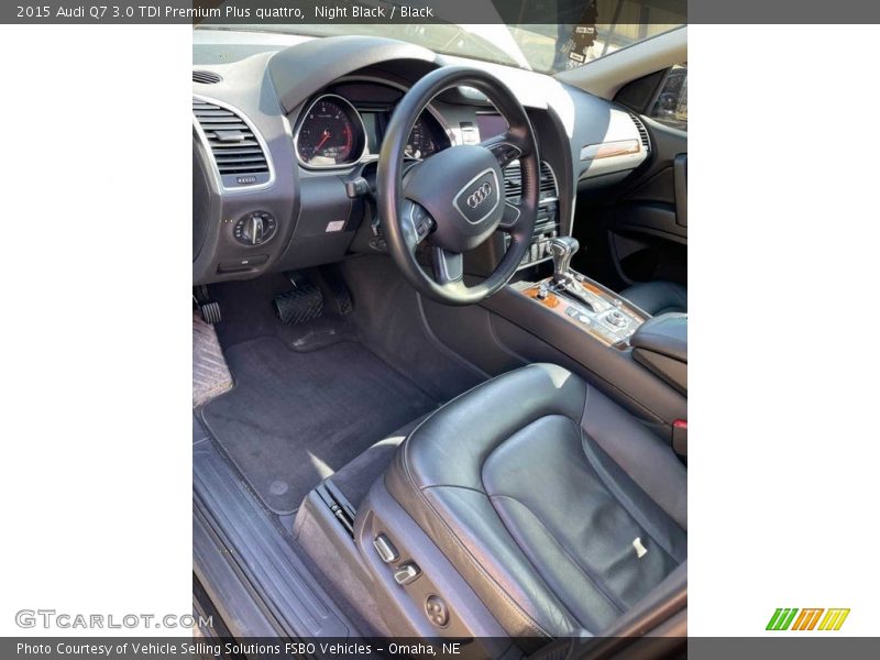 Night Black / Black 2015 Audi Q7 3.0 TDI Premium Plus quattro