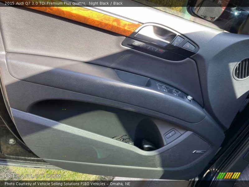 Night Black / Black 2015 Audi Q7 3.0 TDI Premium Plus quattro