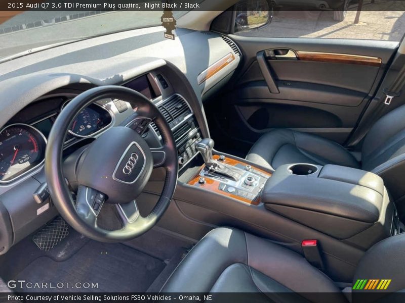 Night Black / Black 2015 Audi Q7 3.0 TDI Premium Plus quattro