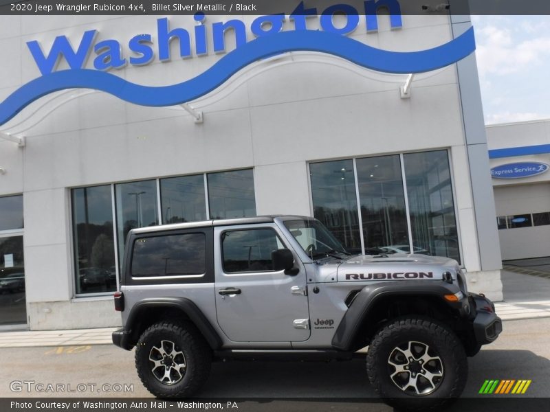 Billet Silver Metallic / Black 2020 Jeep Wrangler Rubicon 4x4