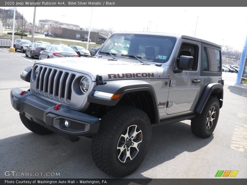 Billet Silver Metallic / Black 2020 Jeep Wrangler Rubicon 4x4