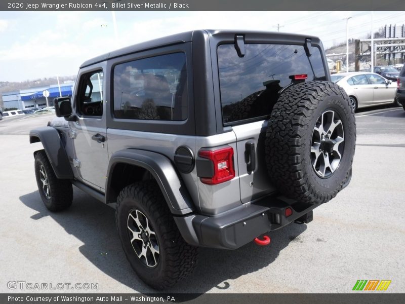 Billet Silver Metallic / Black 2020 Jeep Wrangler Rubicon 4x4