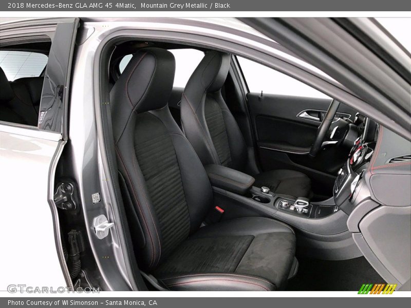 Mountain Grey Metallic / Black 2018 Mercedes-Benz GLA AMG 45 4Matic
