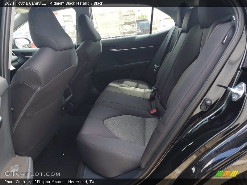 Midnight Black Metallic / Black 2021 Toyota Camry LE