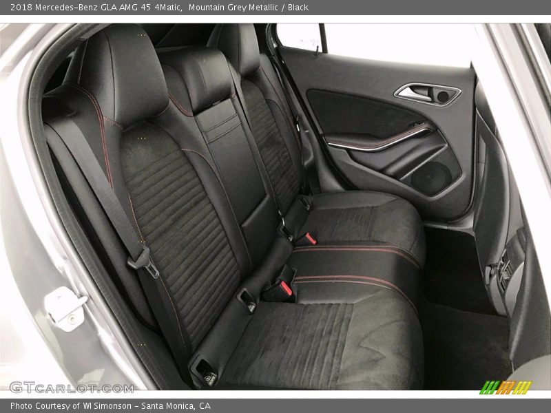 Mountain Grey Metallic / Black 2018 Mercedes-Benz GLA AMG 45 4Matic