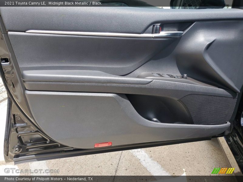 Midnight Black Metallic / Black 2021 Toyota Camry LE
