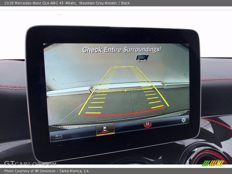 Mountain Grey Metallic / Black 2018 Mercedes-Benz GLA AMG 45 4Matic