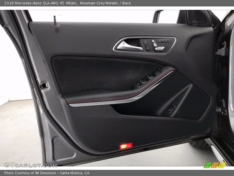 Mountain Grey Metallic / Black 2018 Mercedes-Benz GLA AMG 45 4Matic