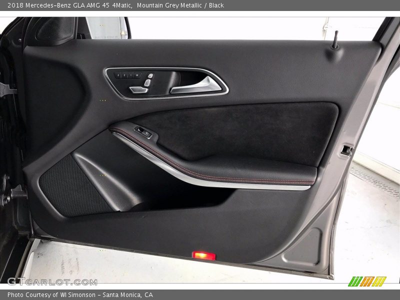 Mountain Grey Metallic / Black 2018 Mercedes-Benz GLA AMG 45 4Matic