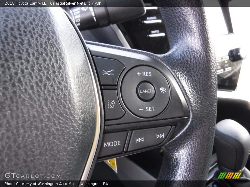 Celestial Silver Metallic / Ash 2018 Toyota Camry LE