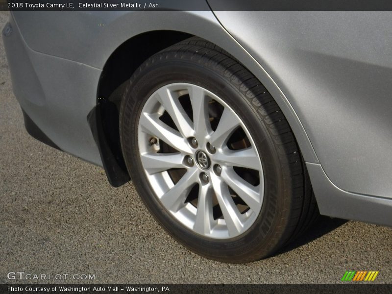Celestial Silver Metallic / Ash 2018 Toyota Camry LE