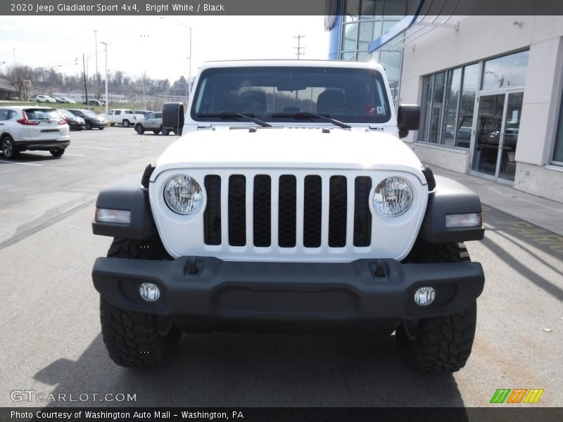 Bright White / Black 2020 Jeep Gladiator Sport 4x4