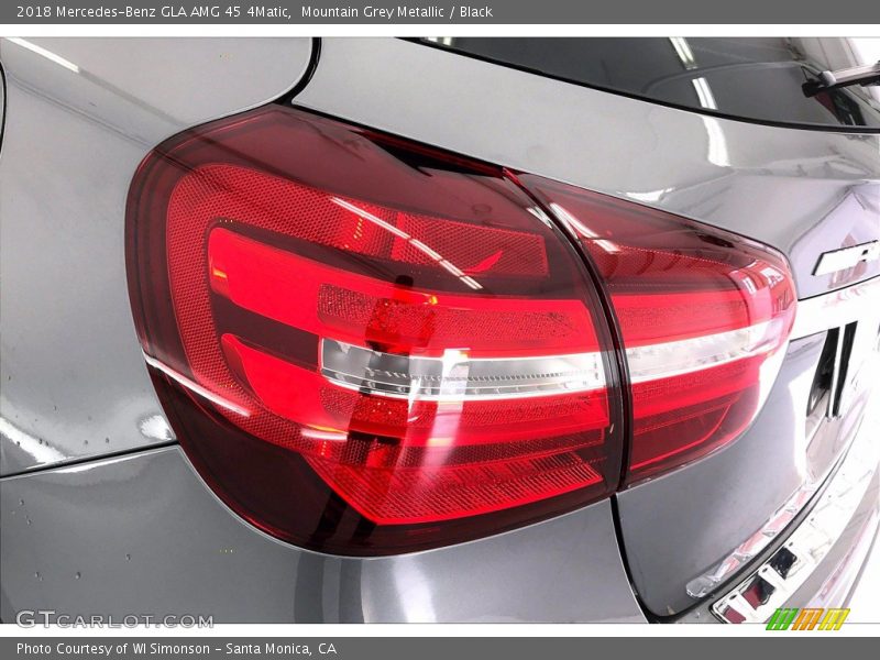 Mountain Grey Metallic / Black 2018 Mercedes-Benz GLA AMG 45 4Matic