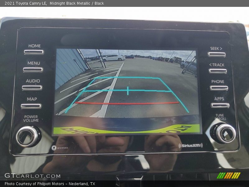 Midnight Black Metallic / Black 2021 Toyota Camry LE