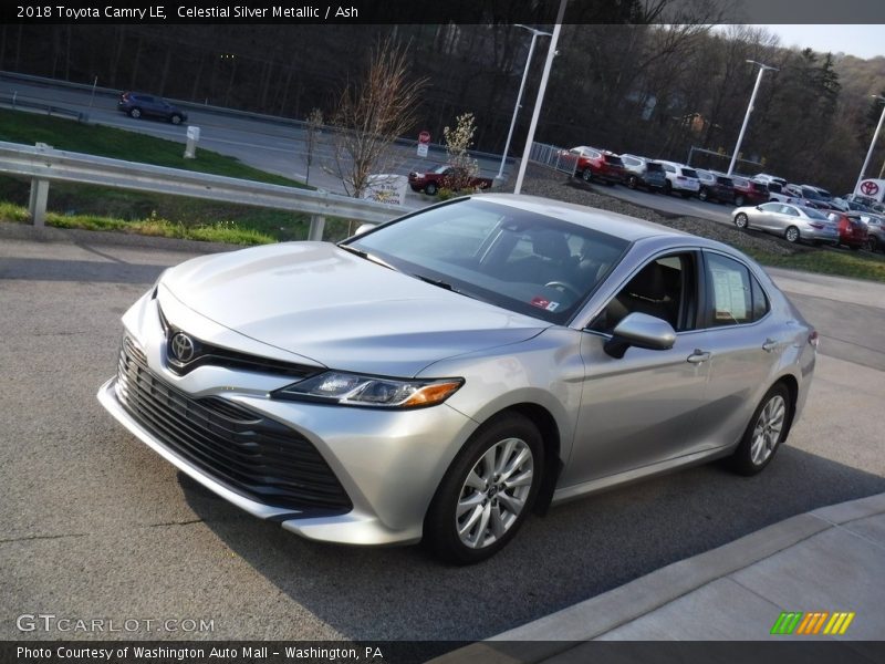 Celestial Silver Metallic / Ash 2018 Toyota Camry LE