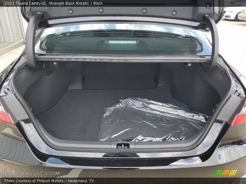 Midnight Black Metallic / Black 2021 Toyota Camry LE
