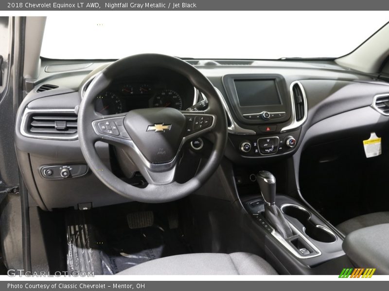 Nightfall Gray Metallic / Jet Black 2018 Chevrolet Equinox LT AWD