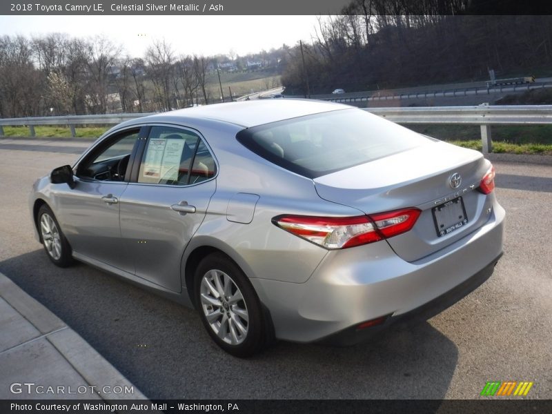 Celestial Silver Metallic / Ash 2018 Toyota Camry LE