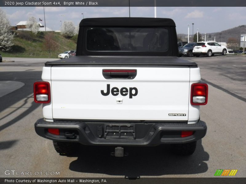 Bright White / Black 2020 Jeep Gladiator Sport 4x4