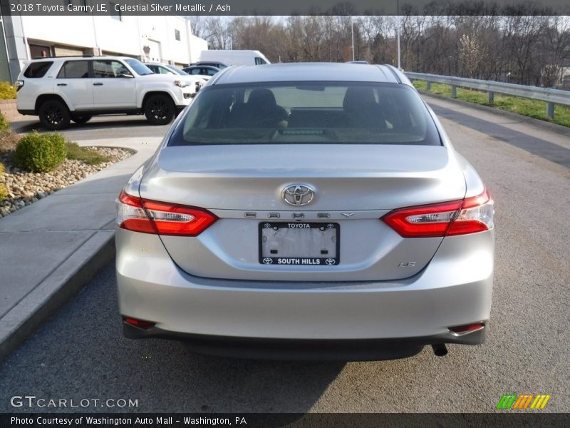 Celestial Silver Metallic / Ash 2018 Toyota Camry LE