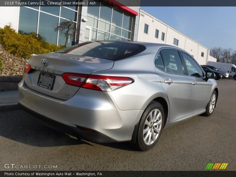 Celestial Silver Metallic / Ash 2018 Toyota Camry LE