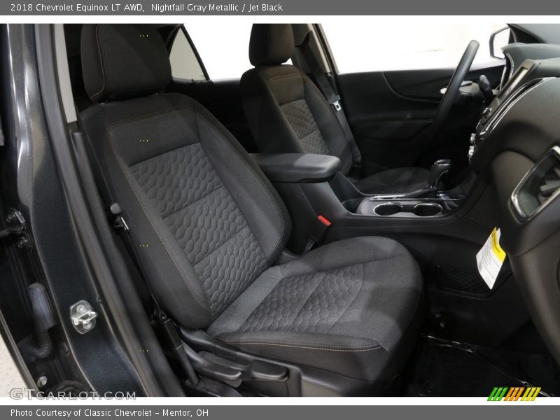 Nightfall Gray Metallic / Jet Black 2018 Chevrolet Equinox LT AWD