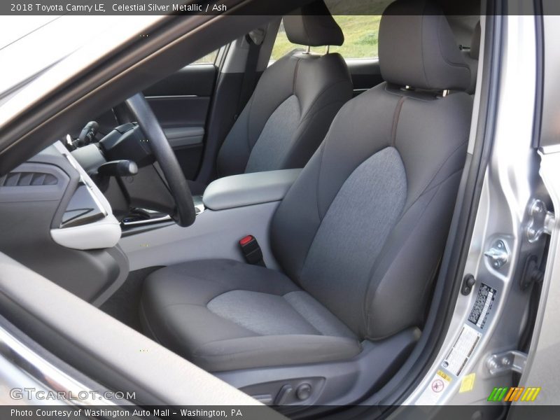 Celestial Silver Metallic / Ash 2018 Toyota Camry LE