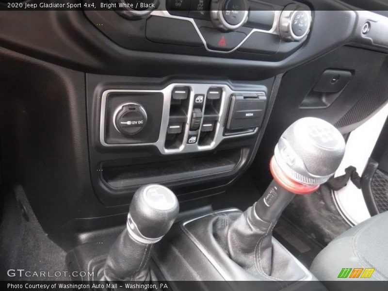 Bright White / Black 2020 Jeep Gladiator Sport 4x4