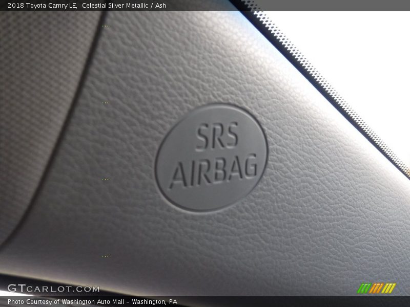 Celestial Silver Metallic / Ash 2018 Toyota Camry LE