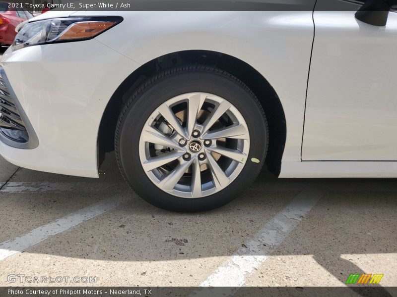 Super White / Ash 2021 Toyota Camry LE