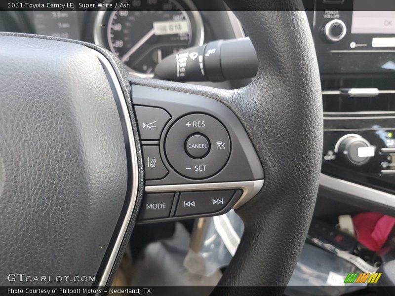 Super White / Ash 2021 Toyota Camry LE