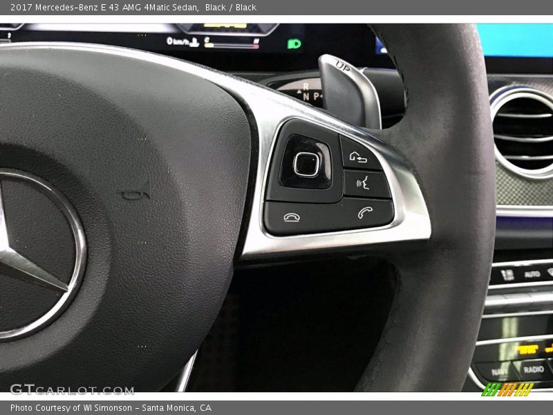 Black / Black 2017 Mercedes-Benz E 43 AMG 4Matic Sedan