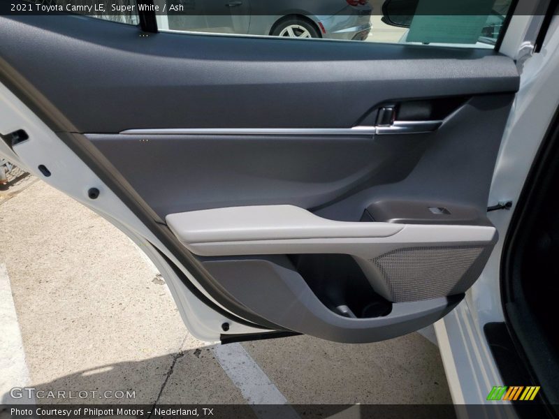 Super White / Ash 2021 Toyota Camry LE