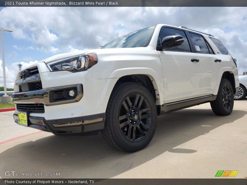 Blizzard White Pearl / Black 2021 Toyota 4Runner Nightshade