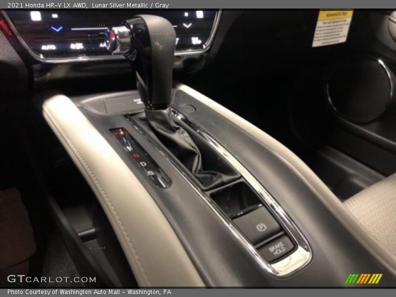 Lunar Silver Metallic / Gray 2021 Honda HR-V LX AWD