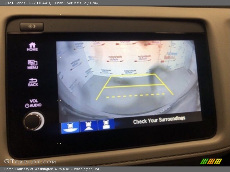 Lunar Silver Metallic / Gray 2021 Honda HR-V LX AWD