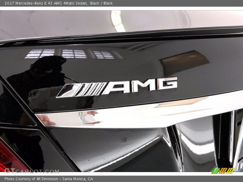 Black / Black 2017 Mercedes-Benz E 43 AMG 4Matic Sedan