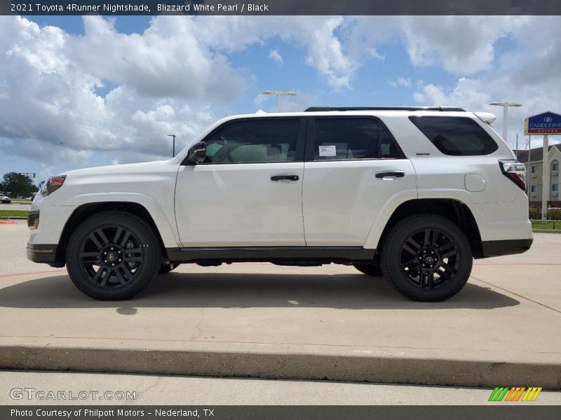 Blizzard White Pearl / Black 2021 Toyota 4Runner Nightshade