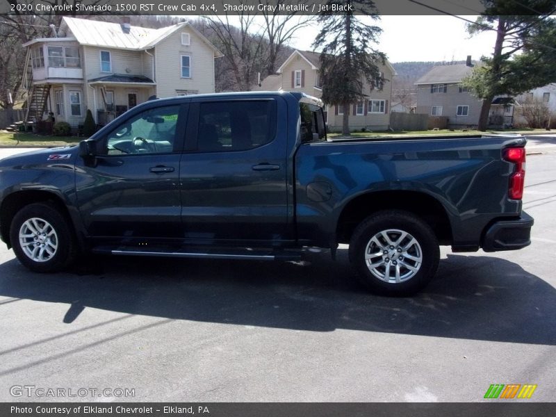 Shadow Gray Metallic / Jet Black 2020 Chevrolet Silverado 1500 RST Crew Cab 4x4