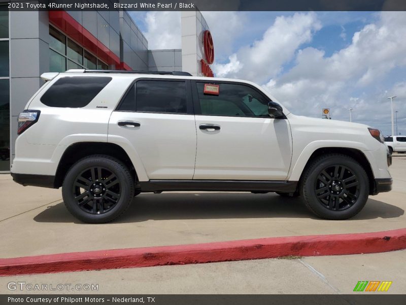 Blizzard White Pearl / Black 2021 Toyota 4Runner Nightshade