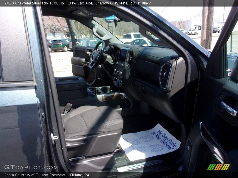 Shadow Gray Metallic / Jet Black 2020 Chevrolet Silverado 1500 RST Crew Cab 4x4