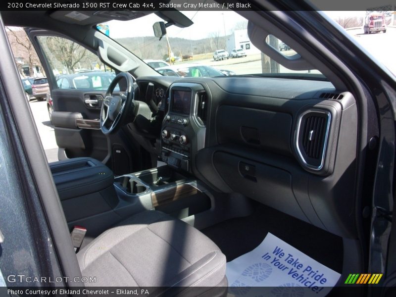 Shadow Gray Metallic / Jet Black 2020 Chevrolet Silverado 1500 RST Crew Cab 4x4