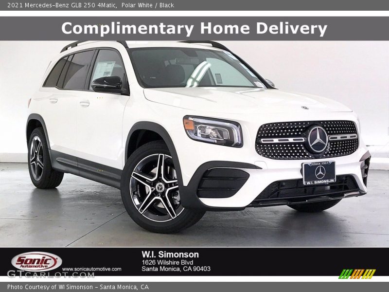 Polar White / Black 2021 Mercedes-Benz GLB 250 4Matic