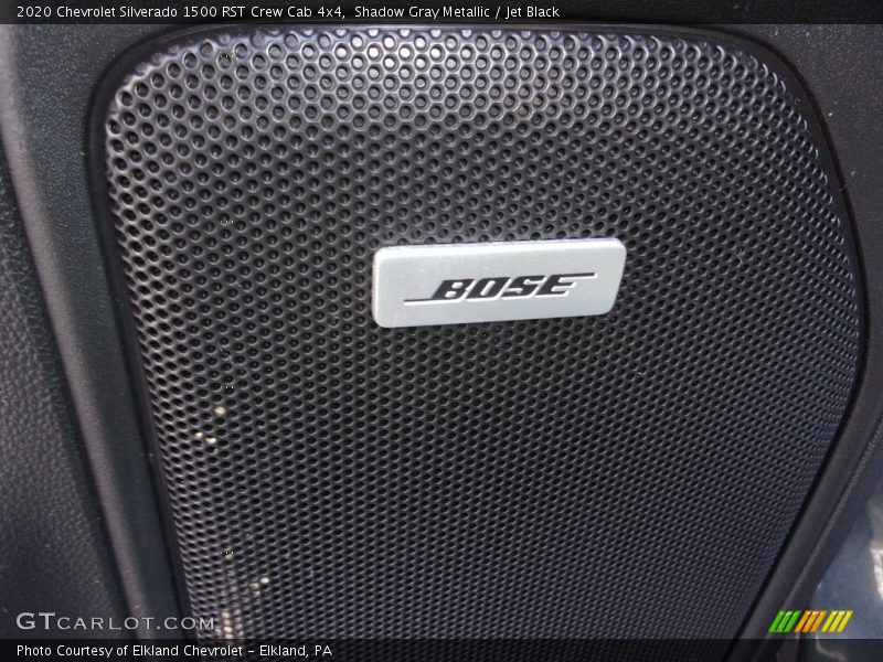 Shadow Gray Metallic / Jet Black 2020 Chevrolet Silverado 1500 RST Crew Cab 4x4