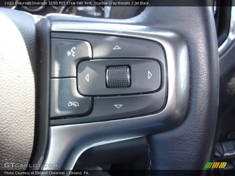 Shadow Gray Metallic / Jet Black 2020 Chevrolet Silverado 1500 RST Crew Cab 4x4