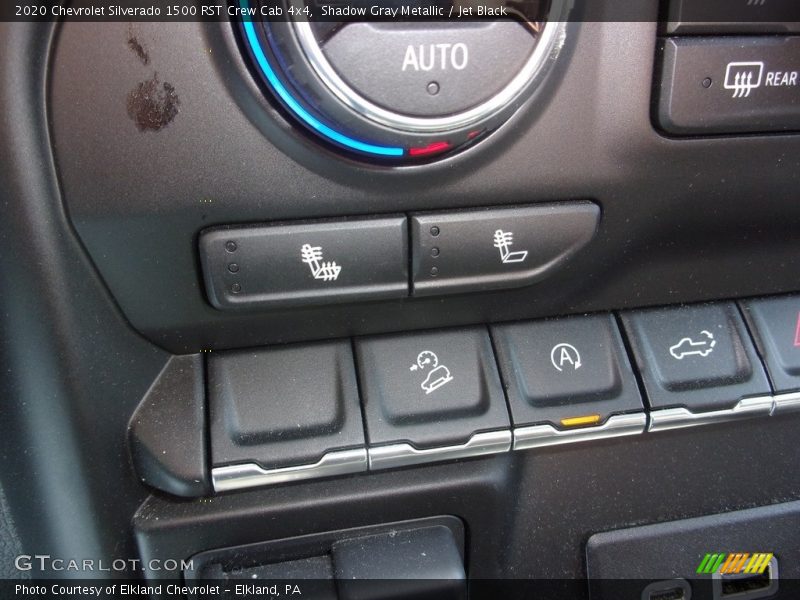 Shadow Gray Metallic / Jet Black 2020 Chevrolet Silverado 1500 RST Crew Cab 4x4