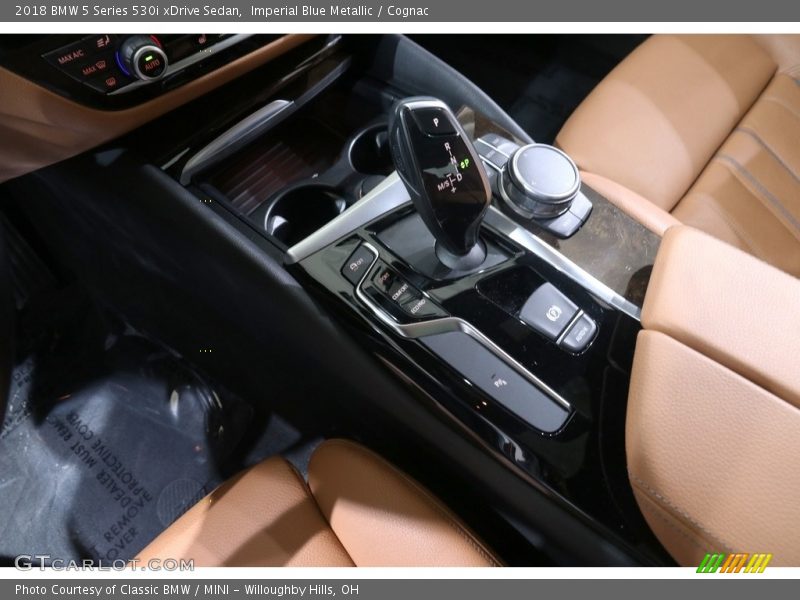 Imperial Blue Metallic / Cognac 2018 BMW 5 Series 530i xDrive Sedan
