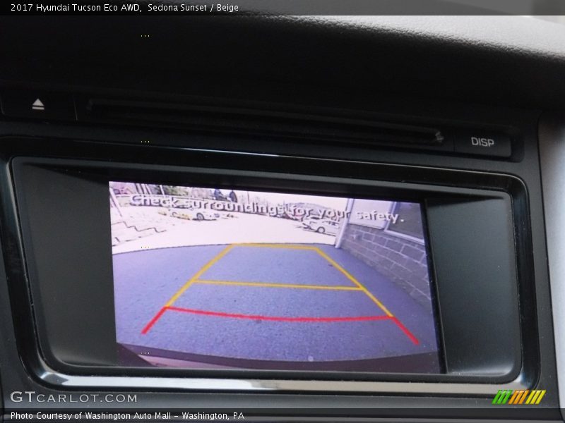 Sedona Sunset / Beige 2017 Hyundai Tucson Eco AWD